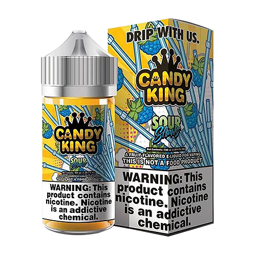 Trolli Gummy Worms Candy King E-liquid Sour Worms Review - Vape Doctor -  Vapor And Ejuice Candy King - Sour Worms 100ml 1